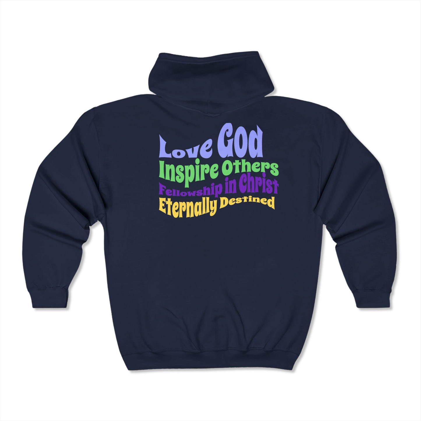 LIFE Full Zip Hooded Sweatshirt