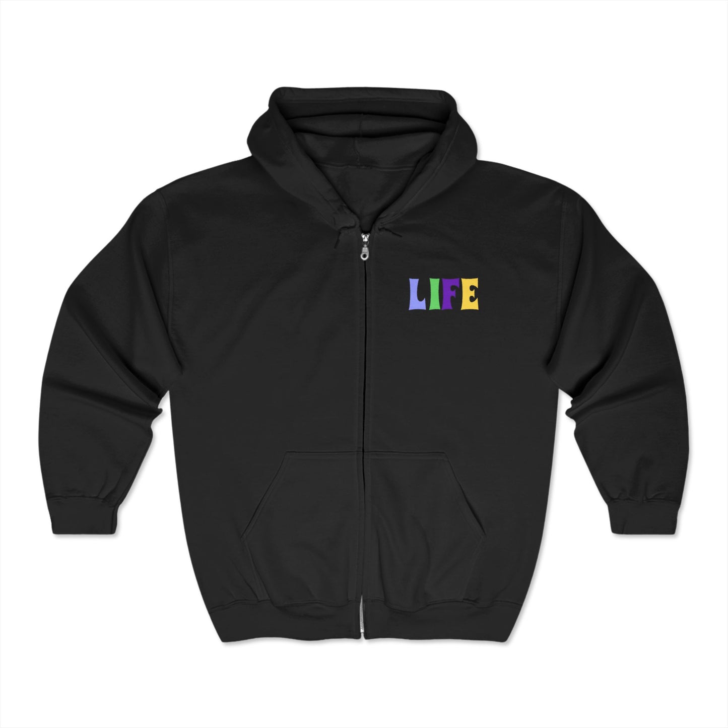 LIFE Full Zip Hooded Sweatshirt
