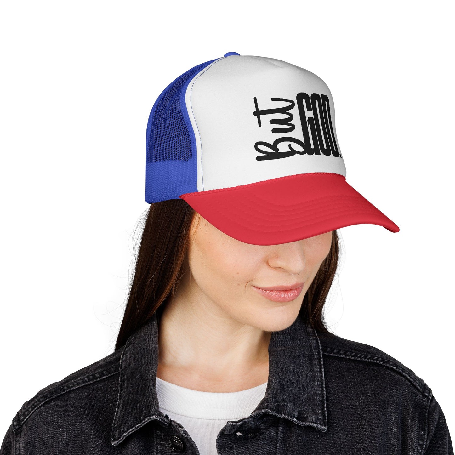 But God Trucker Cap