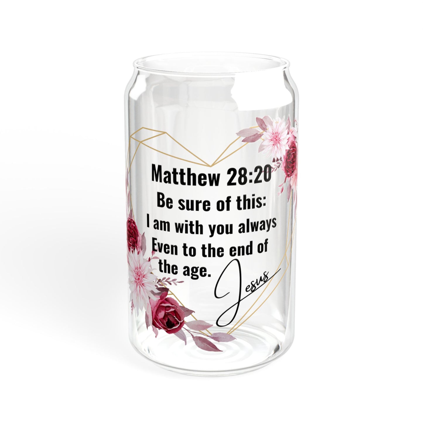 Be Sure Sipper Glass, 16oz