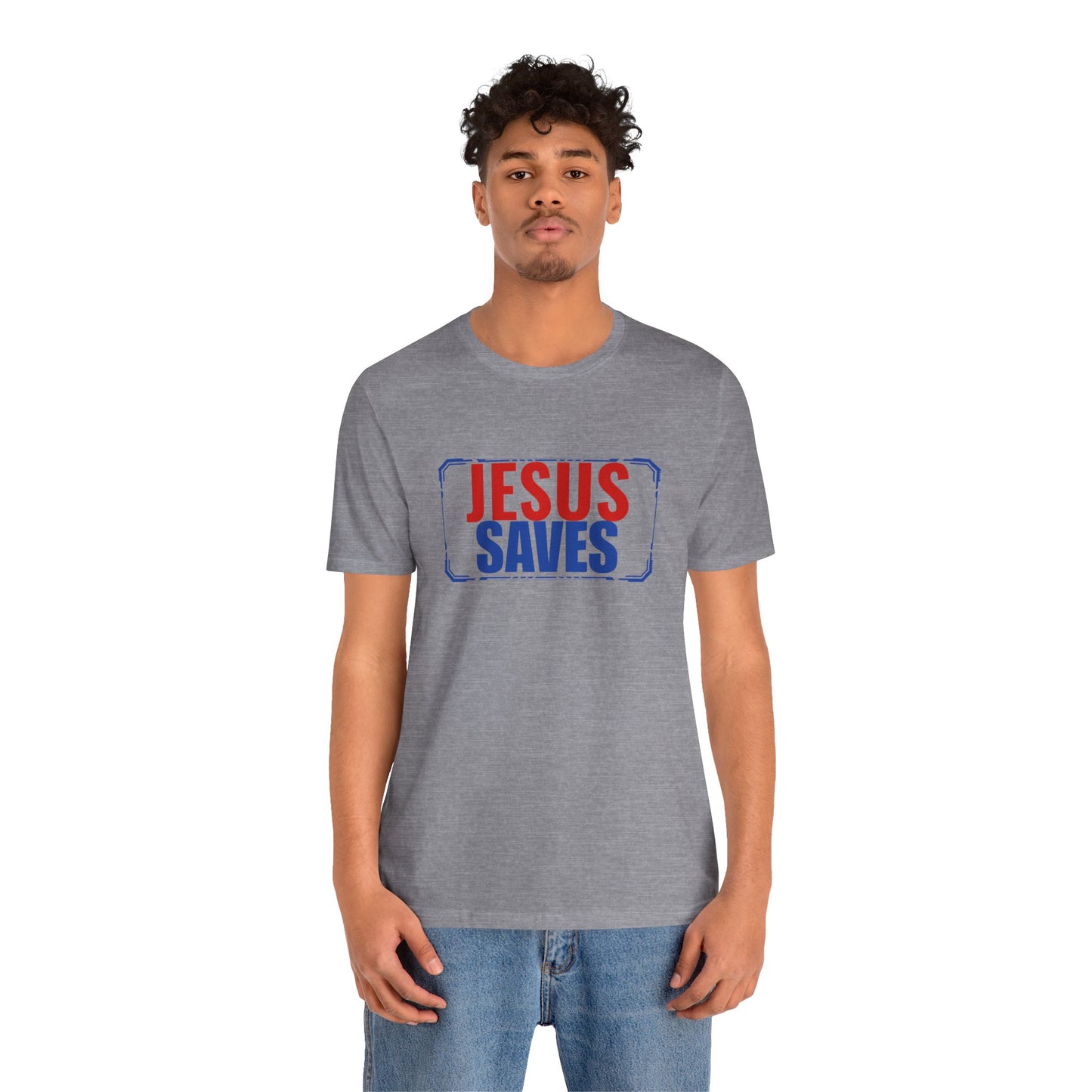 Jesus Saves Short Sleeve Tee