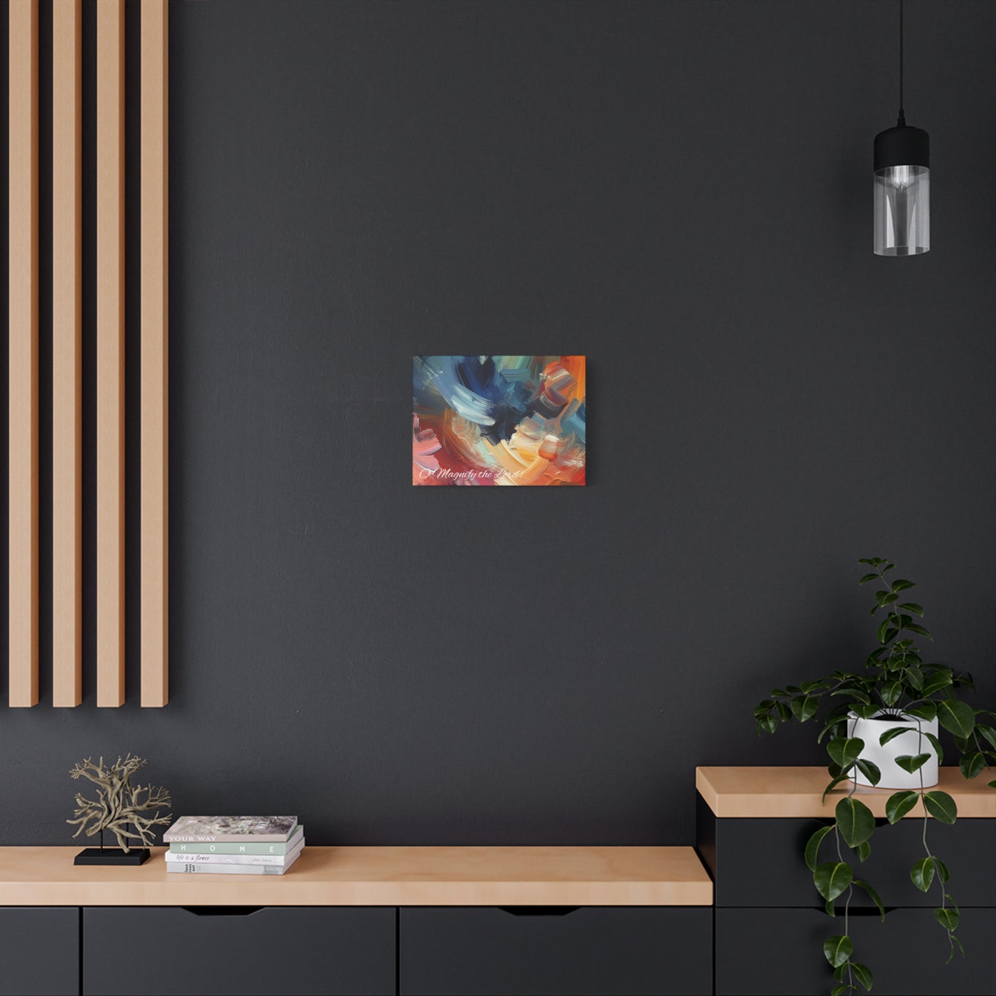 O Magnify The Lord Matte Canvas
