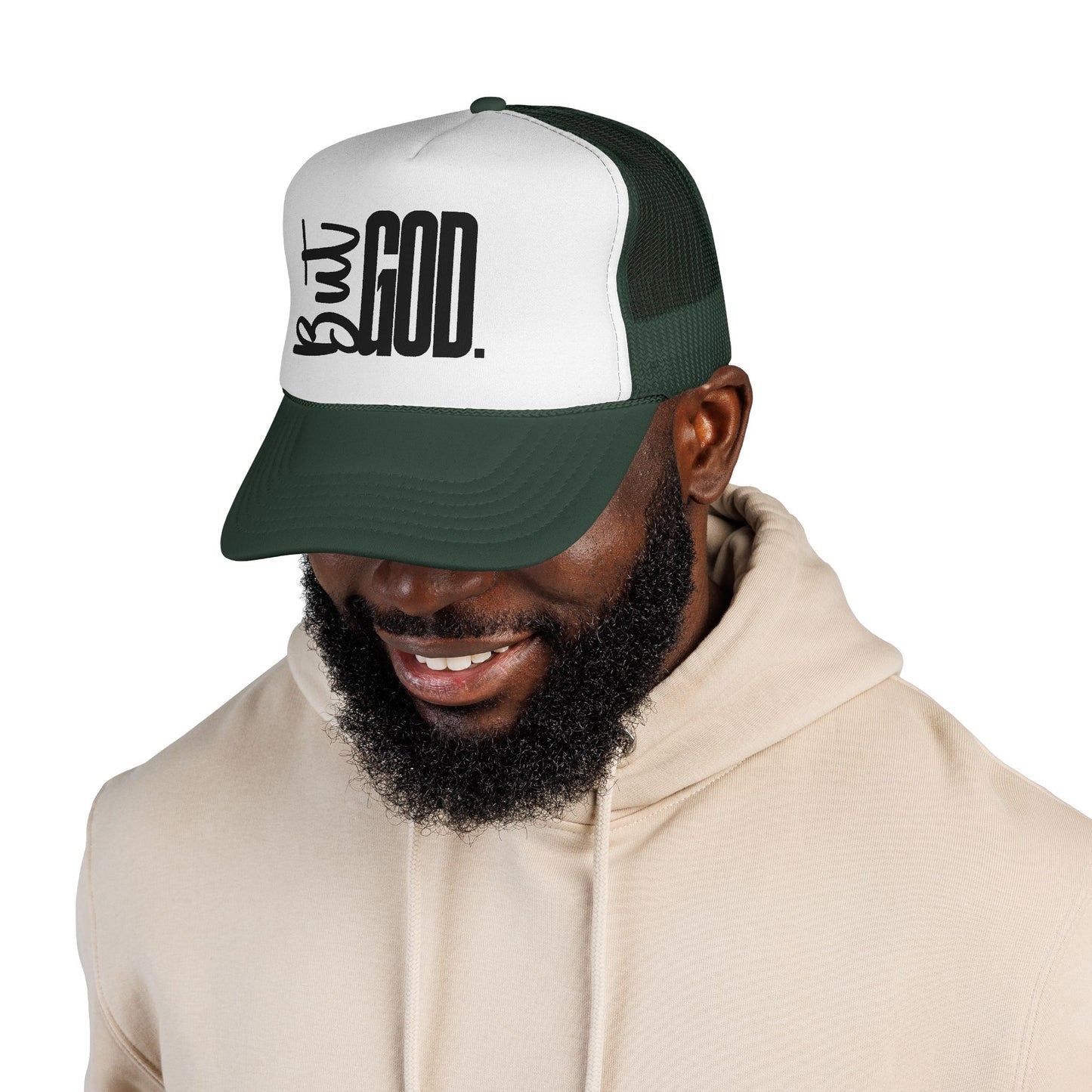 But God Trucker Cap