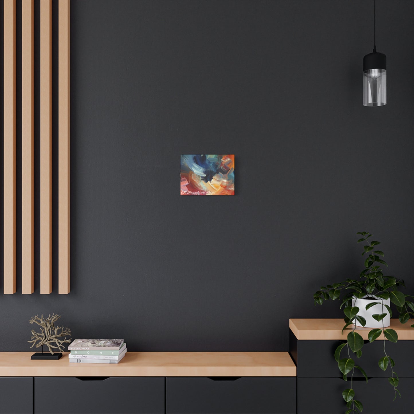 O Magnify The Lord Matte Canvas