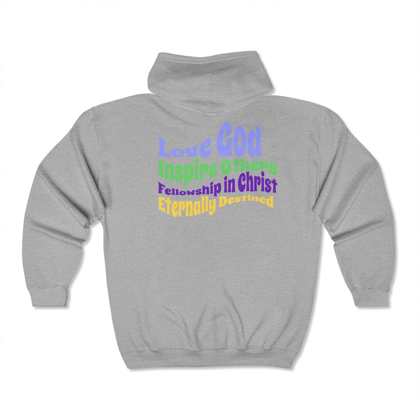 LIFE Full Zip Hooded Sweatshirt