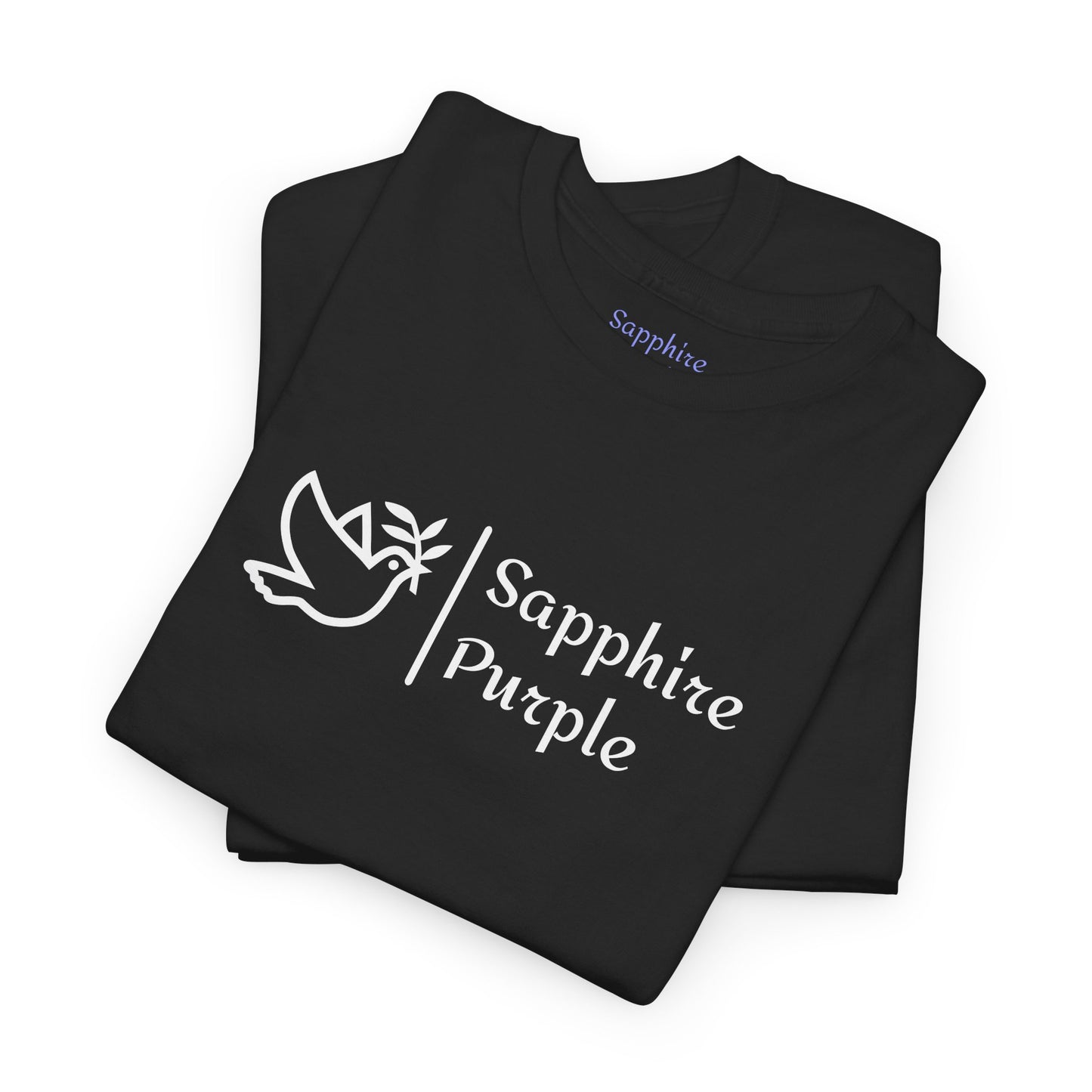 Sapphire Purple Brand Cotton Tee