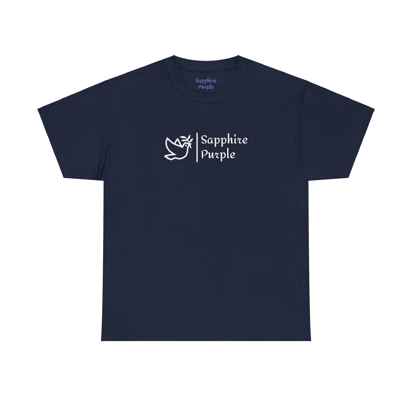 Sapphire Purple Brand Cotton Tee