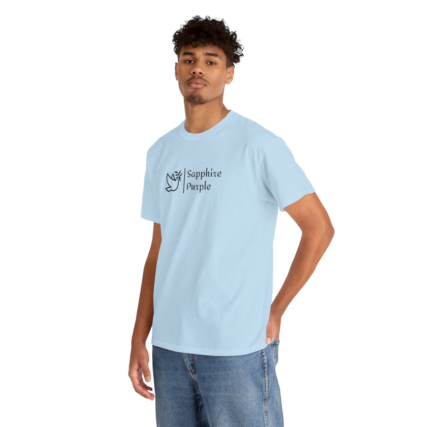 Sapphire Purple Brand Cotton Tee