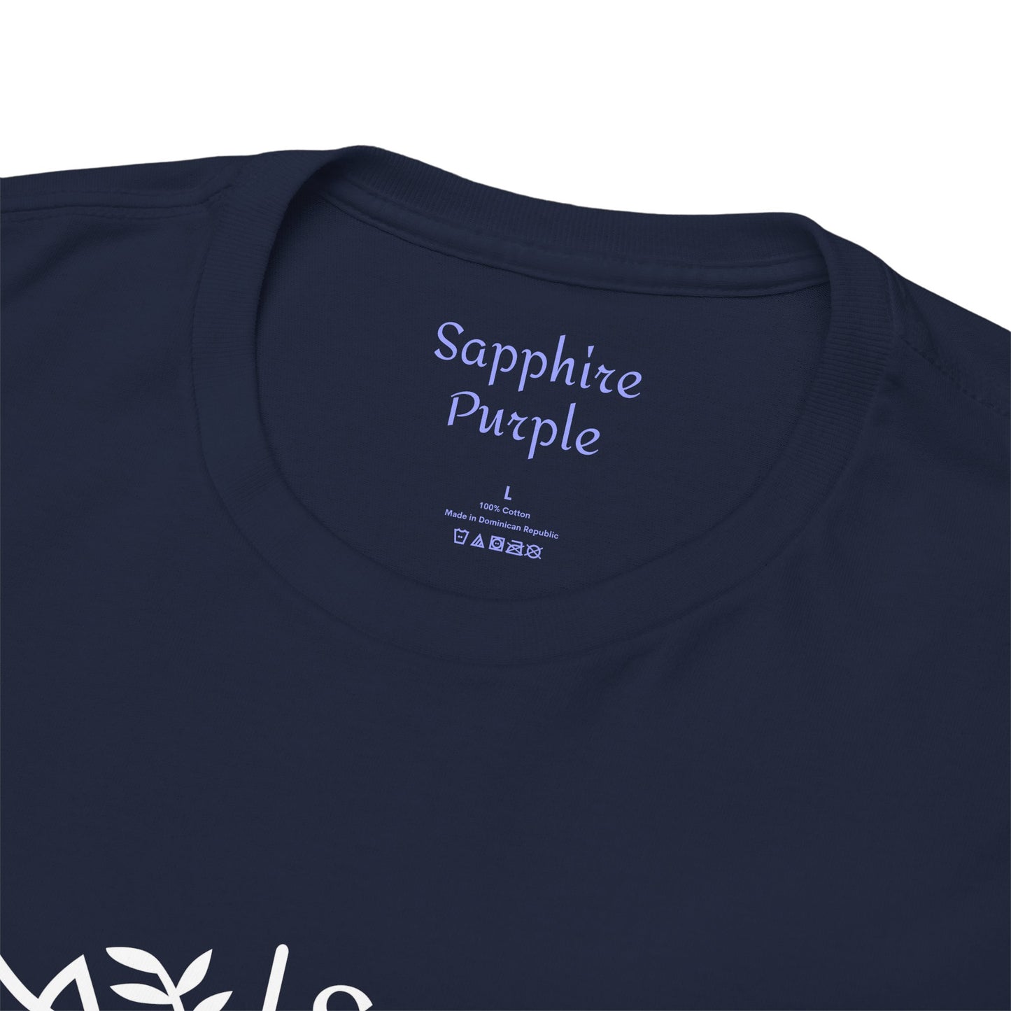 Sapphire Purple Brand Cotton Tee