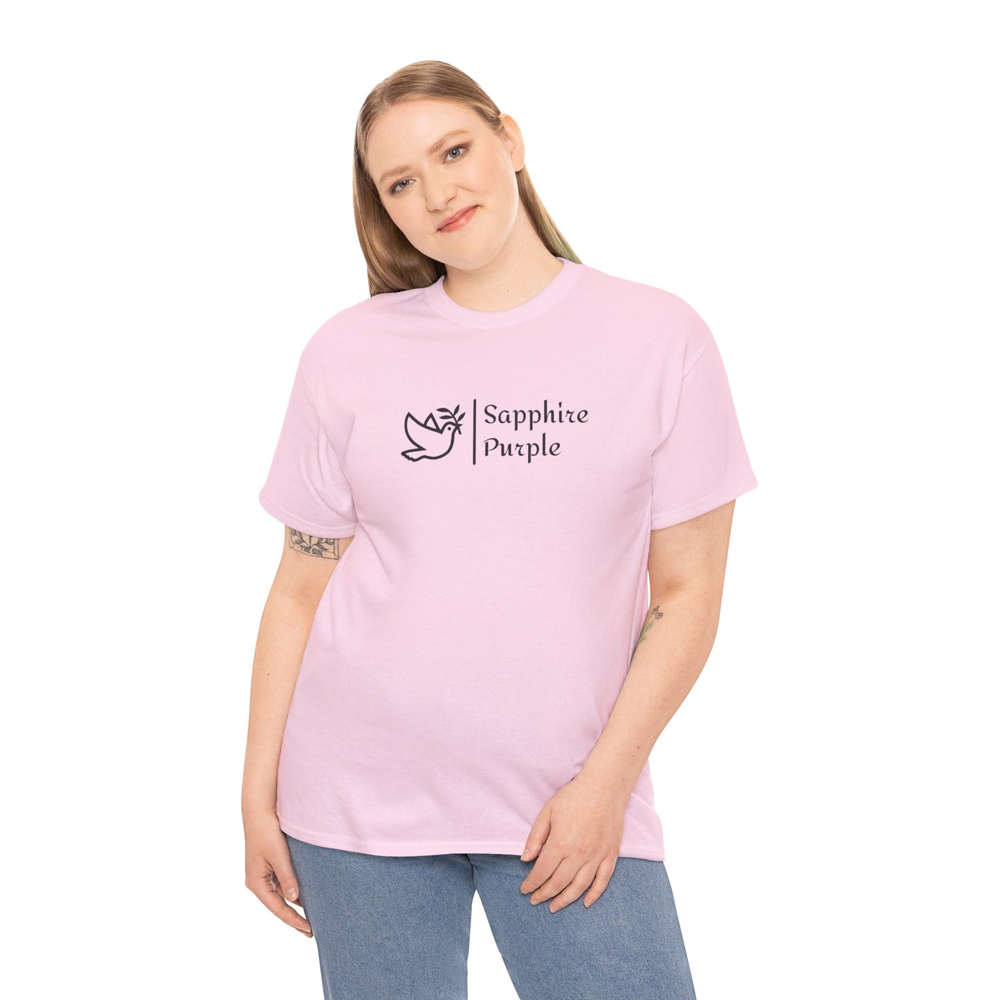 Sapphire Purple Brand Cotton Tee