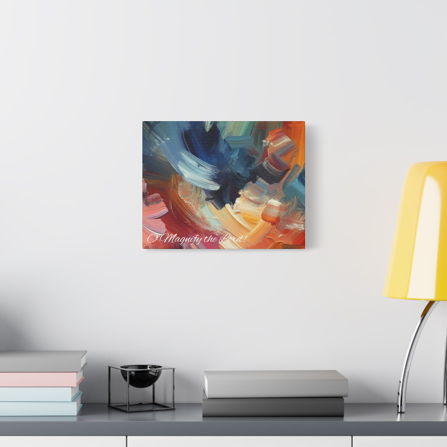 O Magnify The Lord Matte Canvas