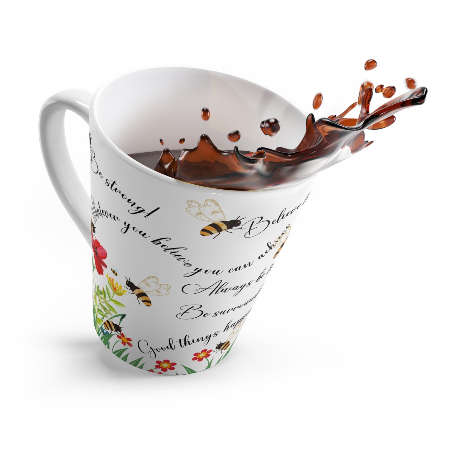 Believe Latte Mug
