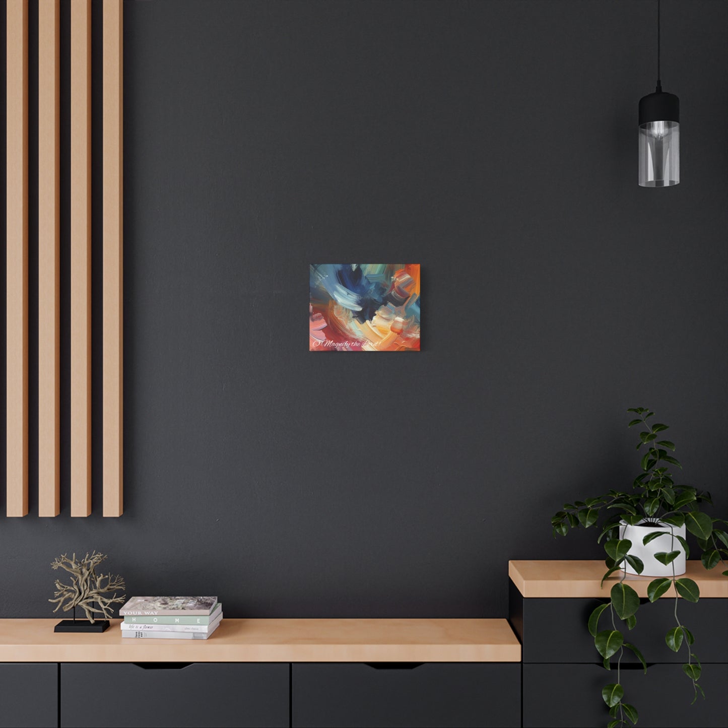 O Magnify The Lord Matte Canvas
