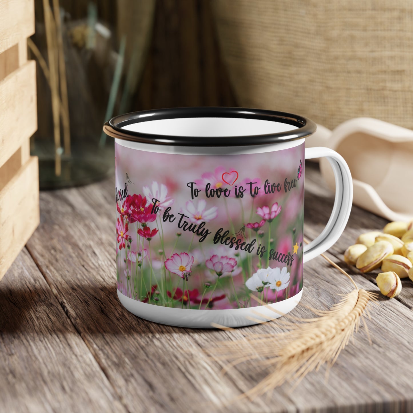To Know Jesus Inspirational Enamel Camp Cup
