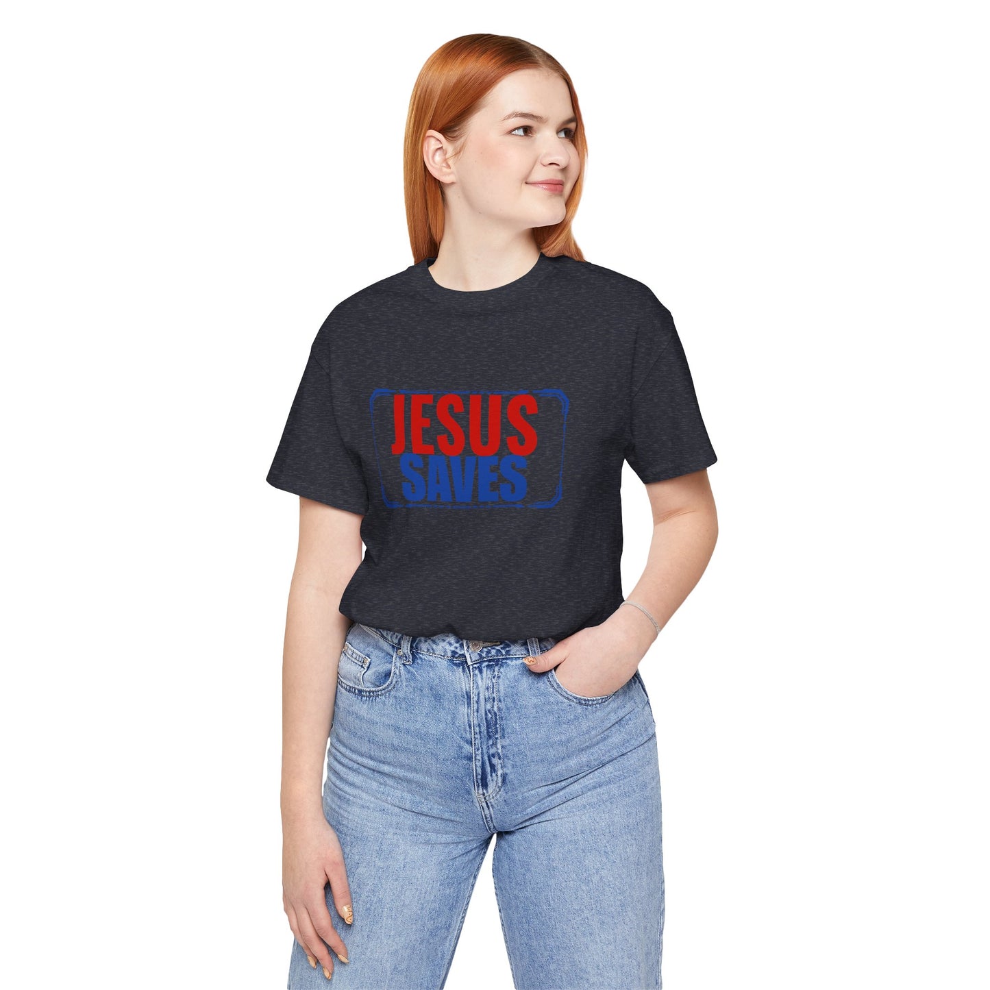 Jesus Saves Short Sleeve Tee