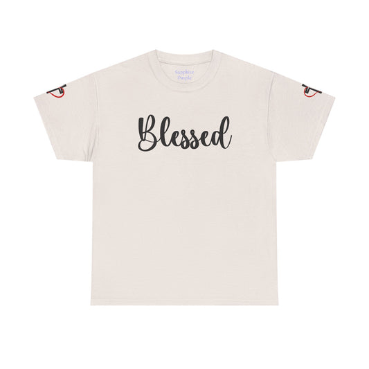 Blessed Is She Who Believed Women Cotton Tee