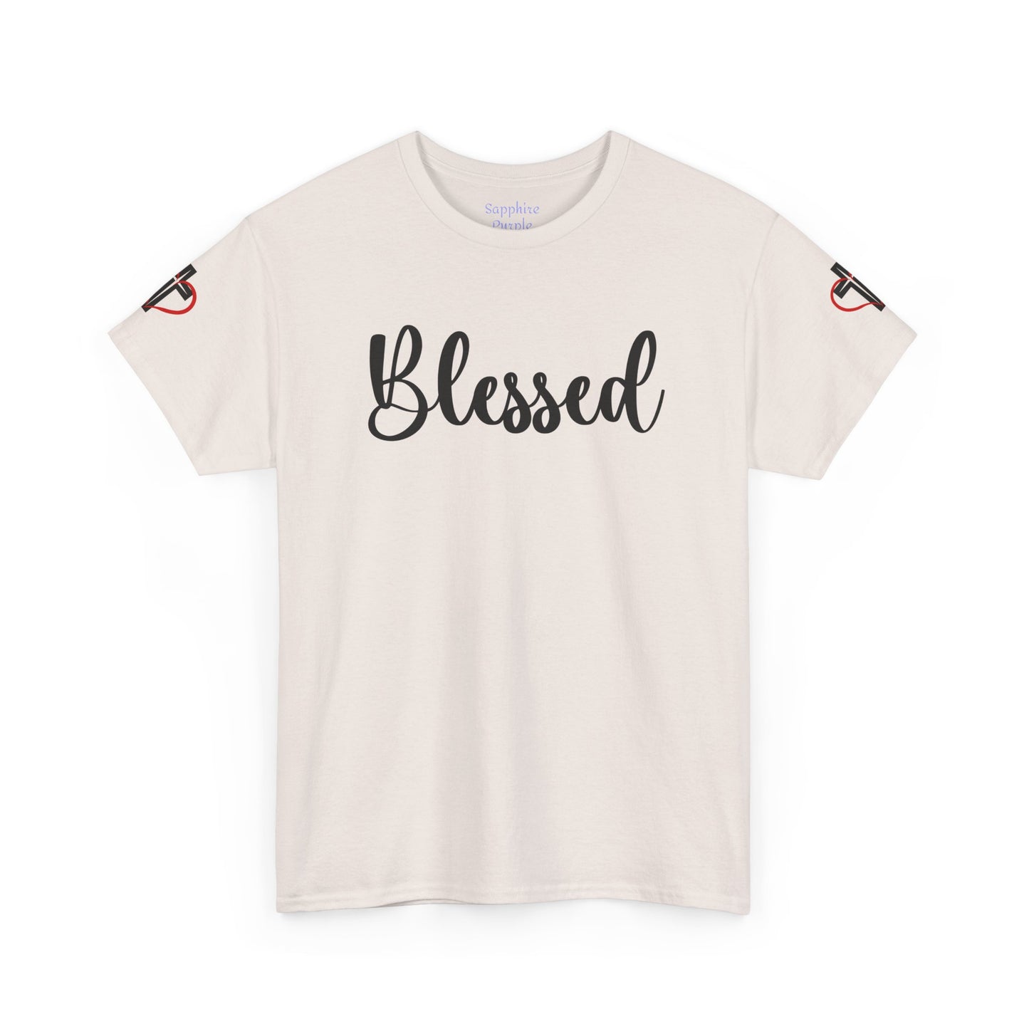 Blessed Is She Who Believed Women Cotton Tee