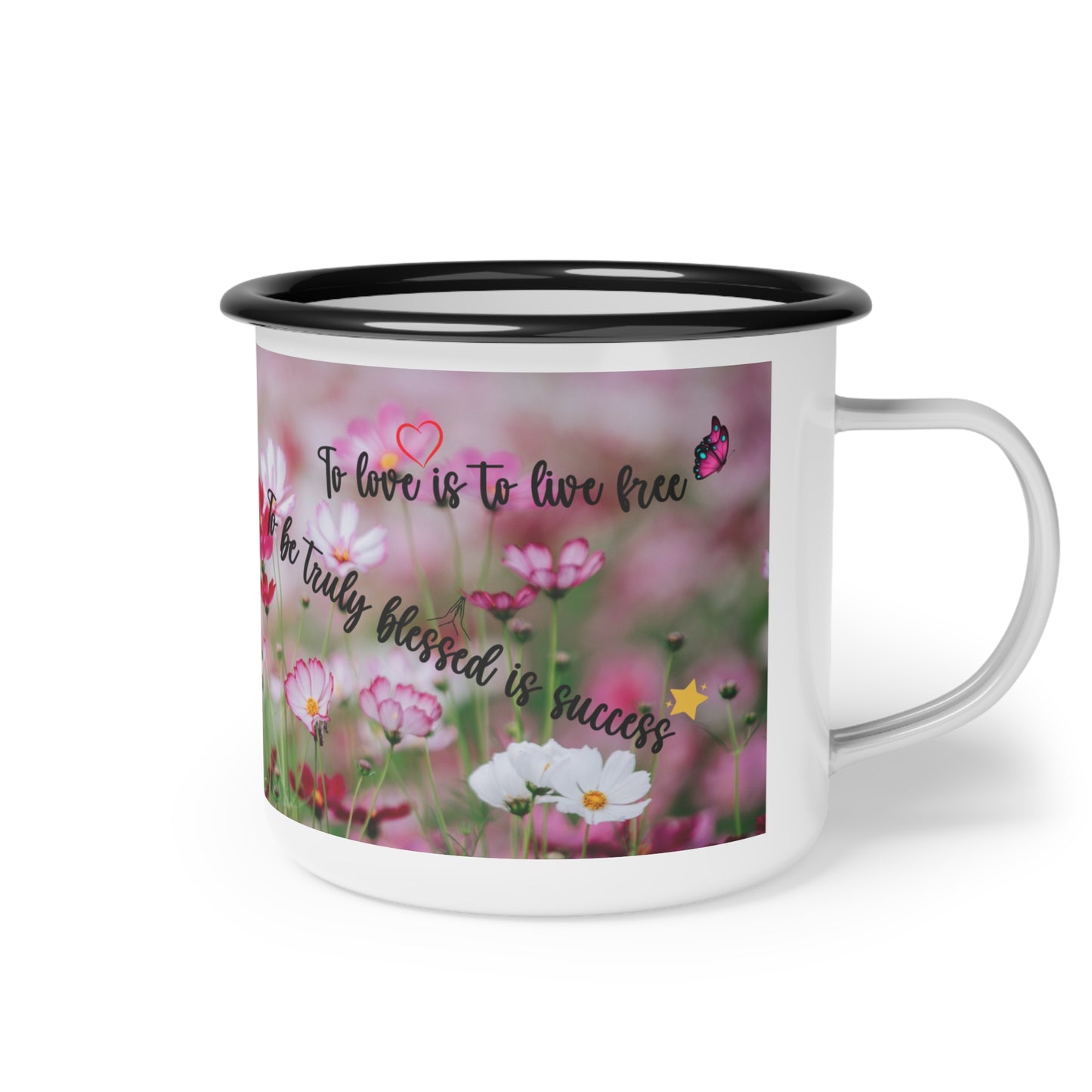 To Know Jesus Inspirational Enamel Camp Cup