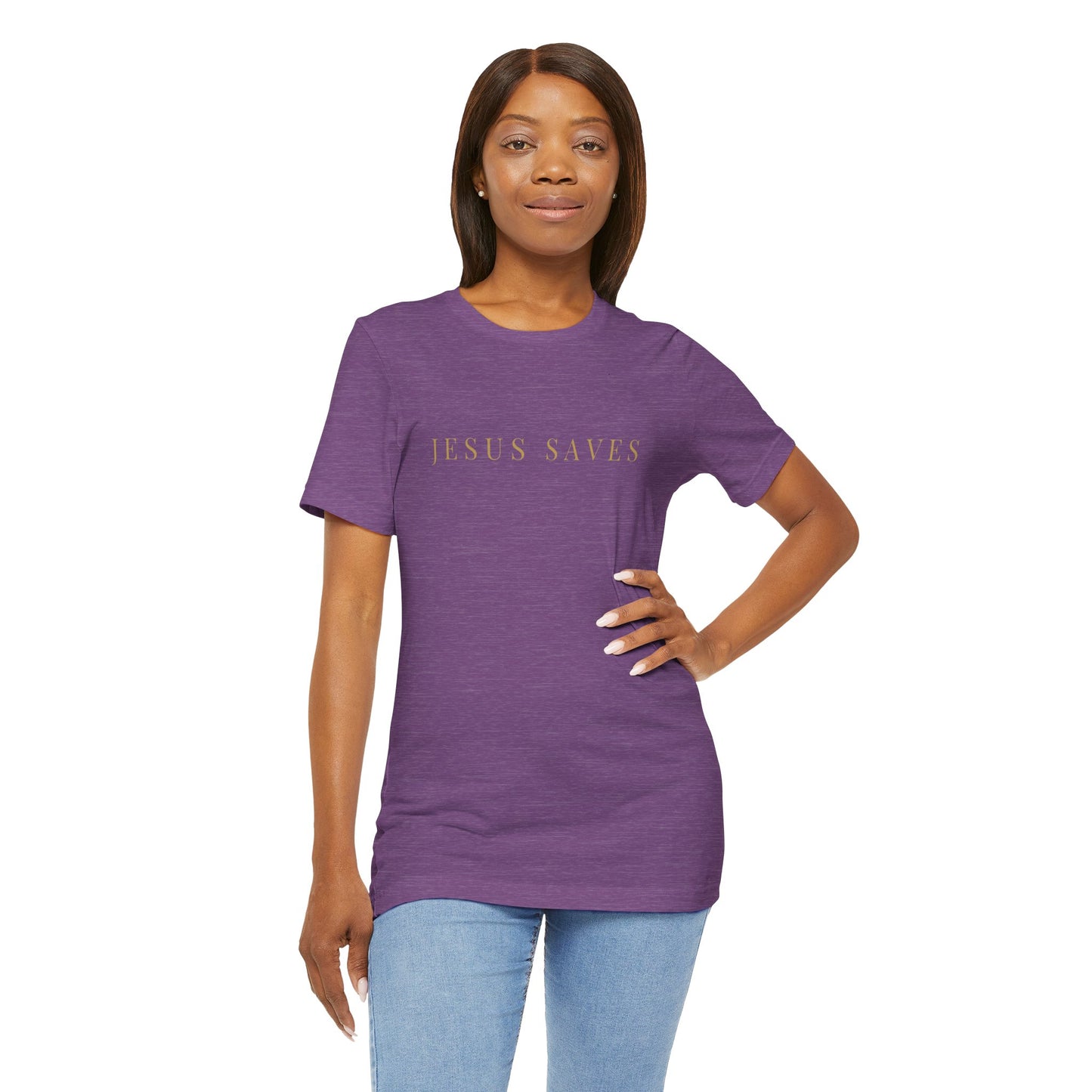 Jesus Saves Short Sleeve Tee