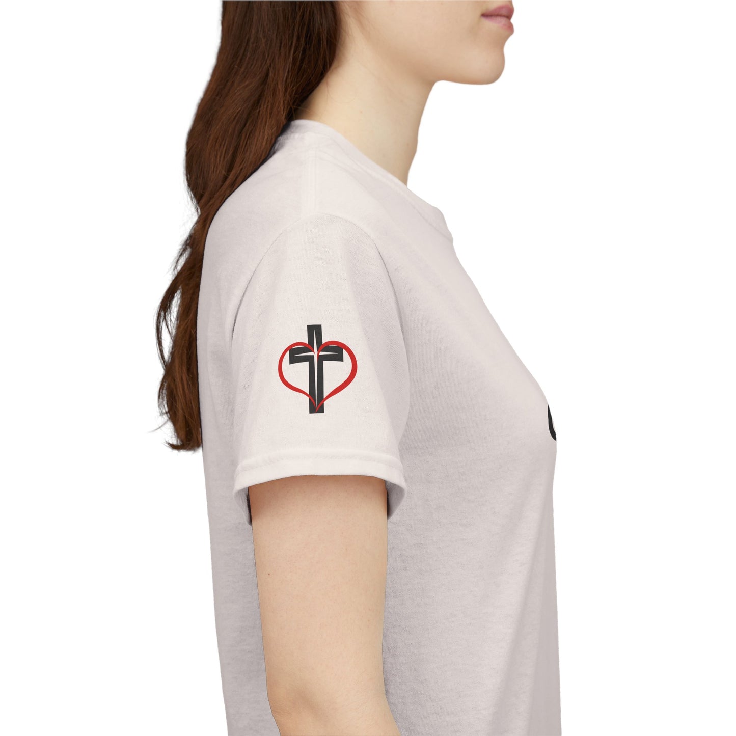 Blessed Is She Who Believed Women Cotton Tee