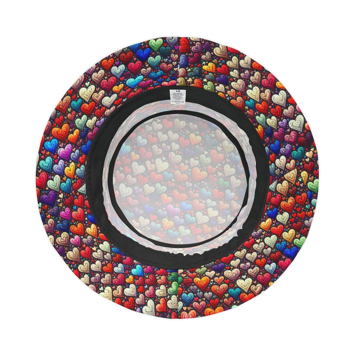 Hearts of Color Bucket Hat