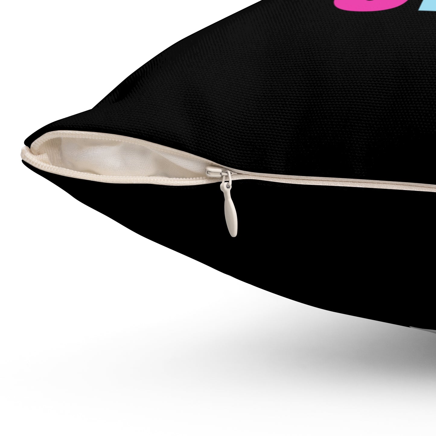 Believe to See Spun Polyester Square Pillow
