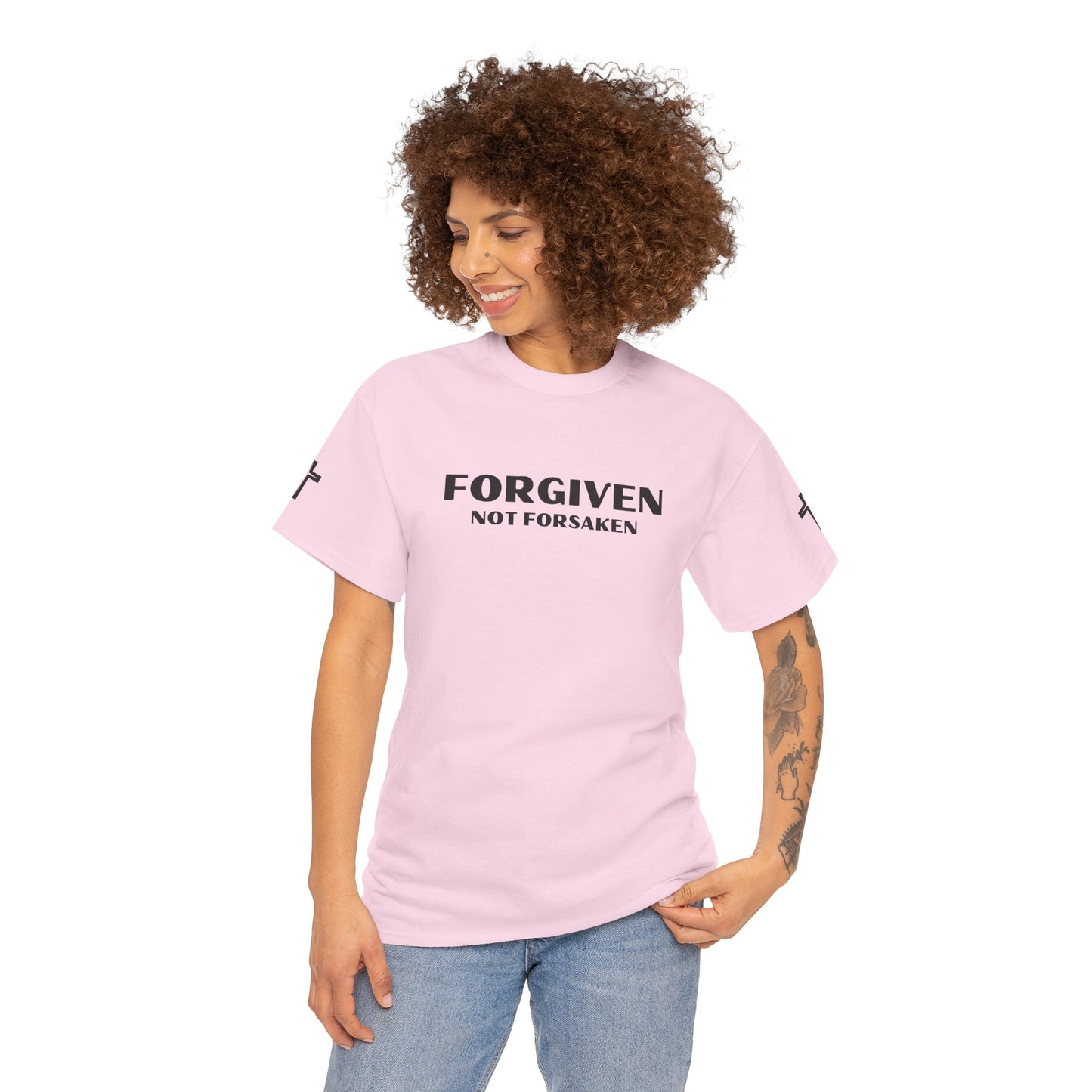 Forgiven Not Forsaken Cotton Tee
