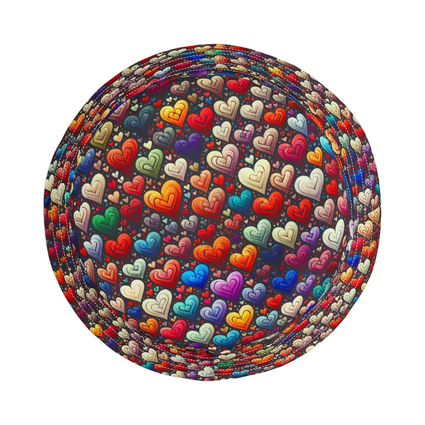 Hearts of Color Bucket Hat