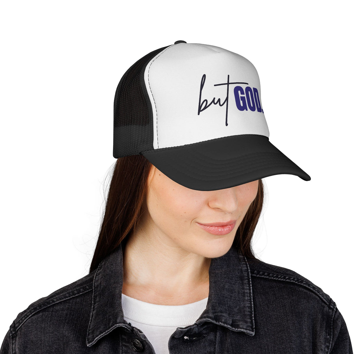 But God Trucker Cap