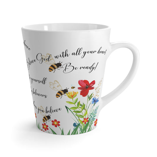 Believe Latte Mug