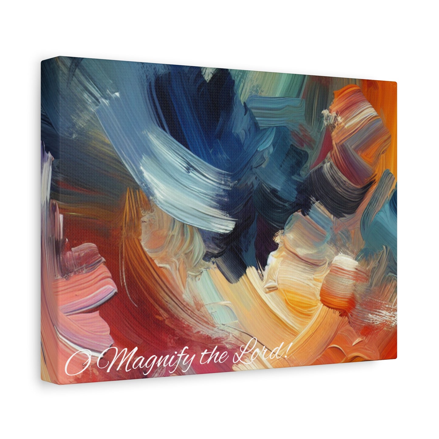 O Magnify The Lord Matte Canvas