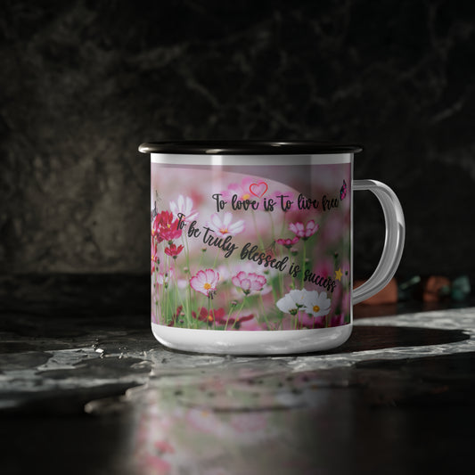 To Know Jesus Inspirational Enamel Camp Cup