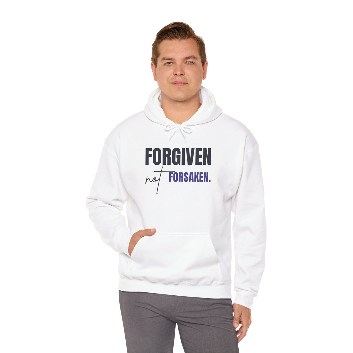 Forgiven Not Forsaken Hooded Sweatshirt