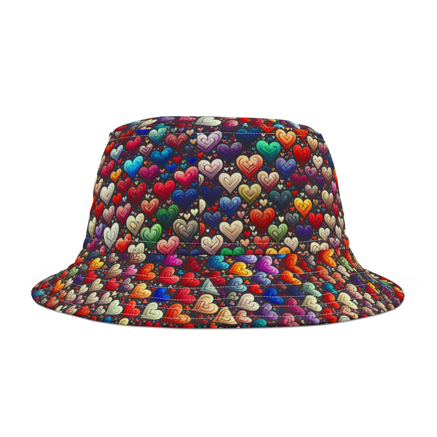 Hearts of Color Bucket Hat