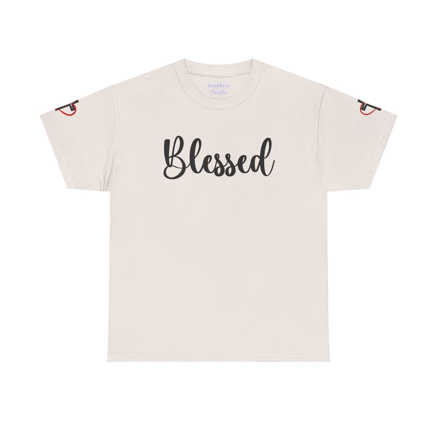 Blessed Is She Who Believed Women Cotton Tee