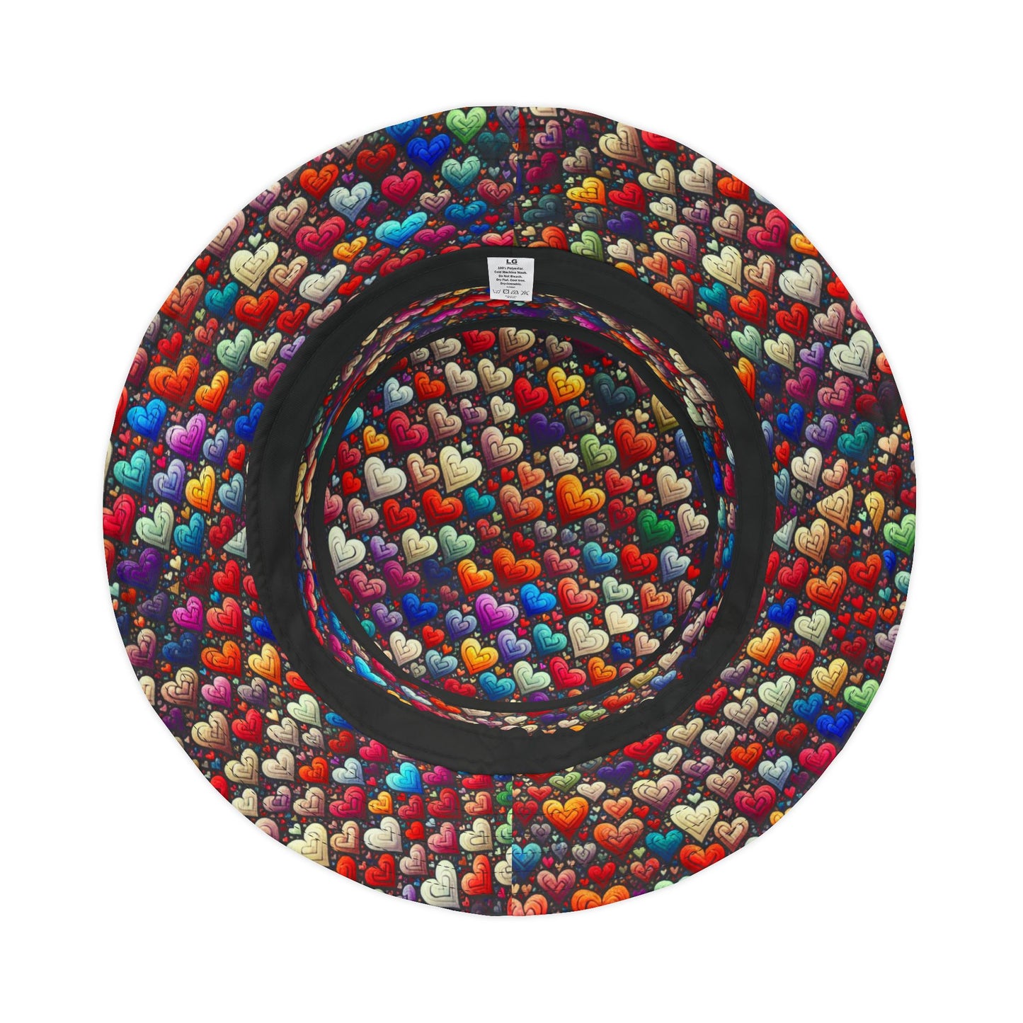 Hearts of Color Bucket Hat