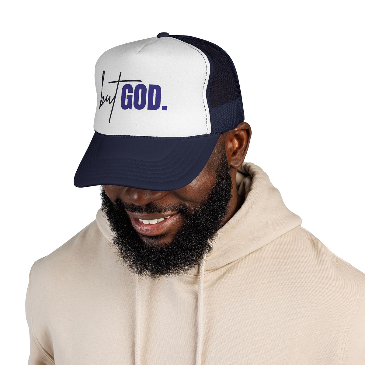 But God Trucker Cap