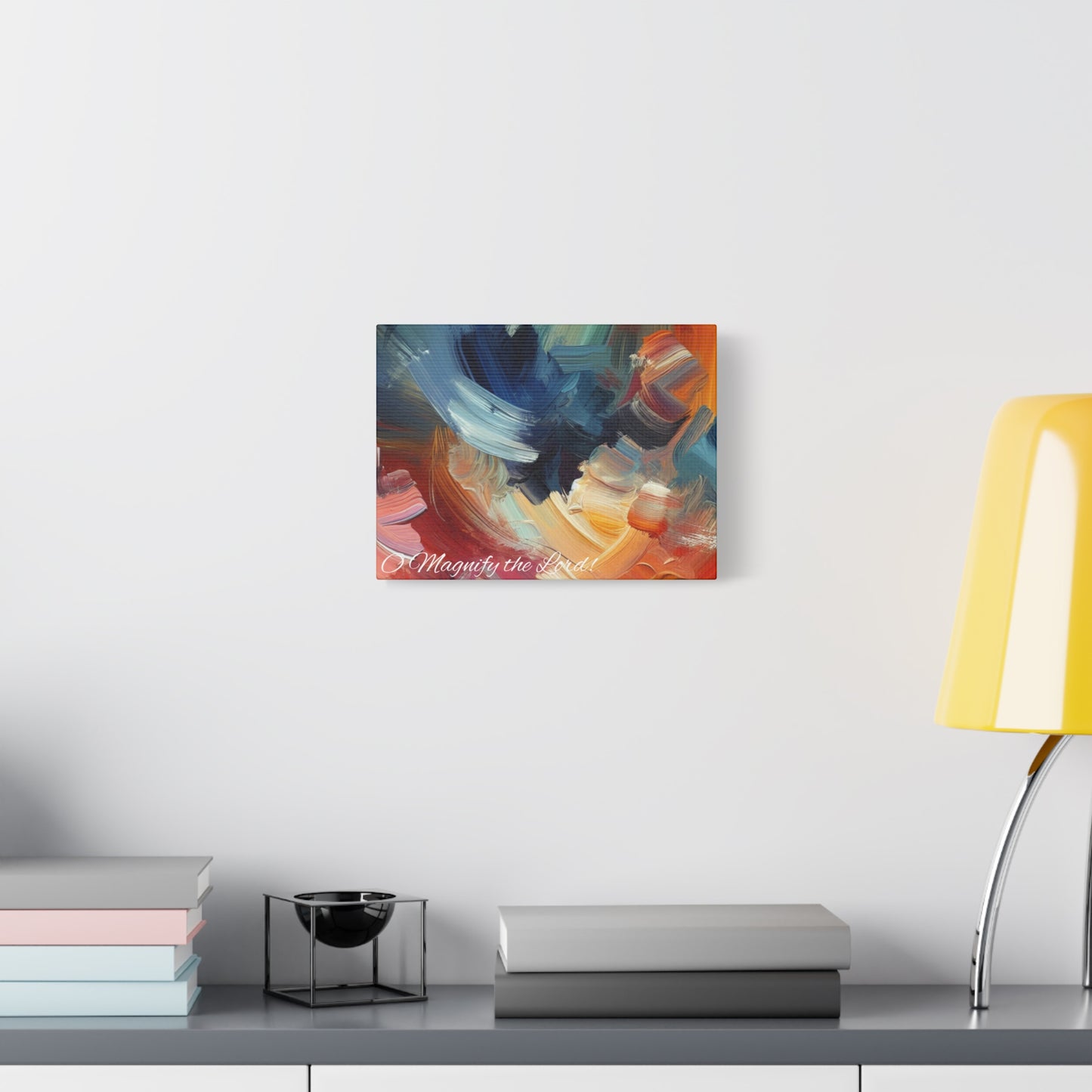 O Magnify The Lord Matte Canvas