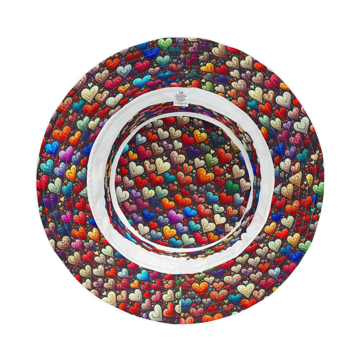 Hearts of Color Bucket Hat