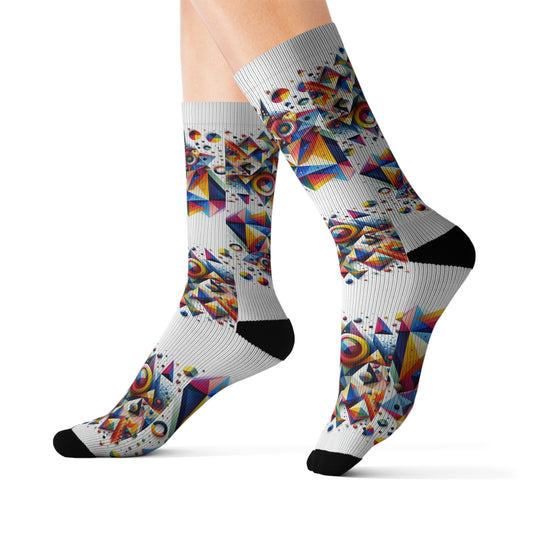 Colors of Life Crew Socks