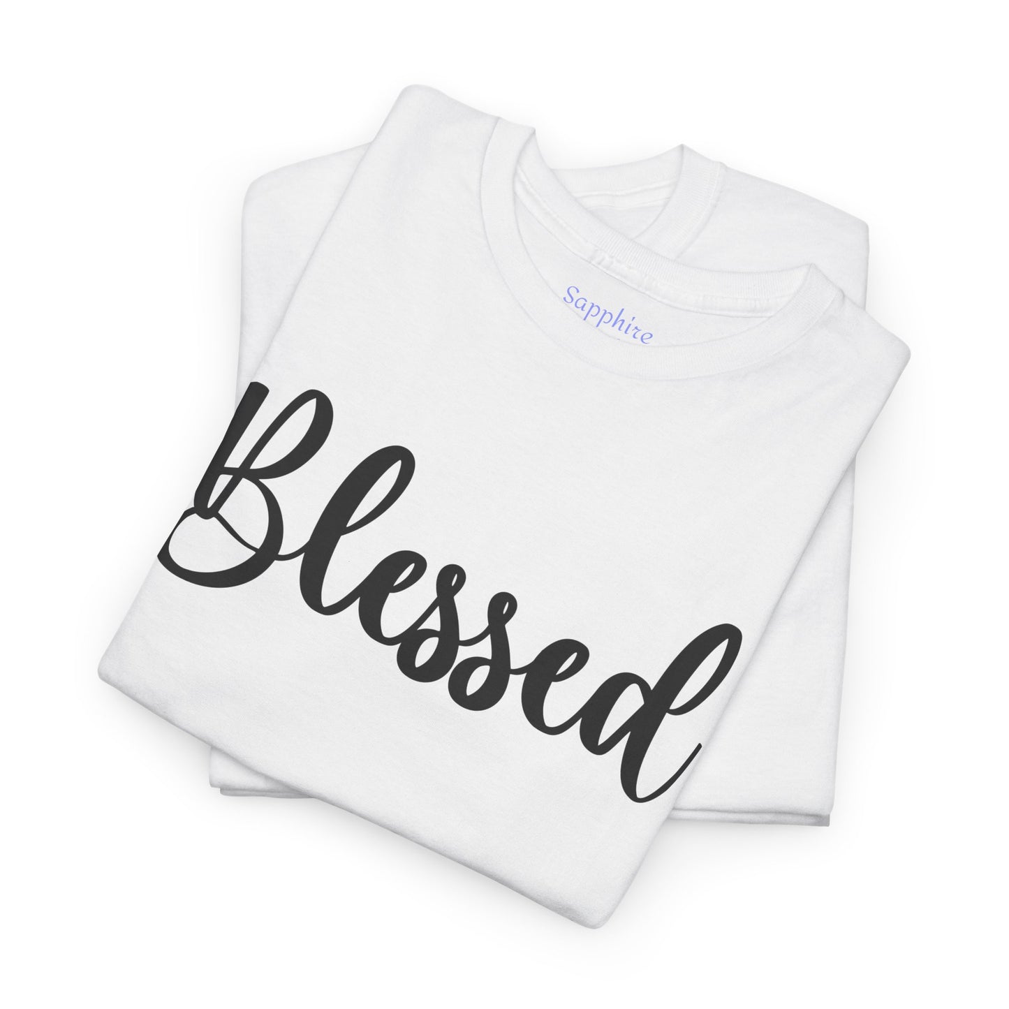 Blessed Is She Who Believed Women Cotton Tee