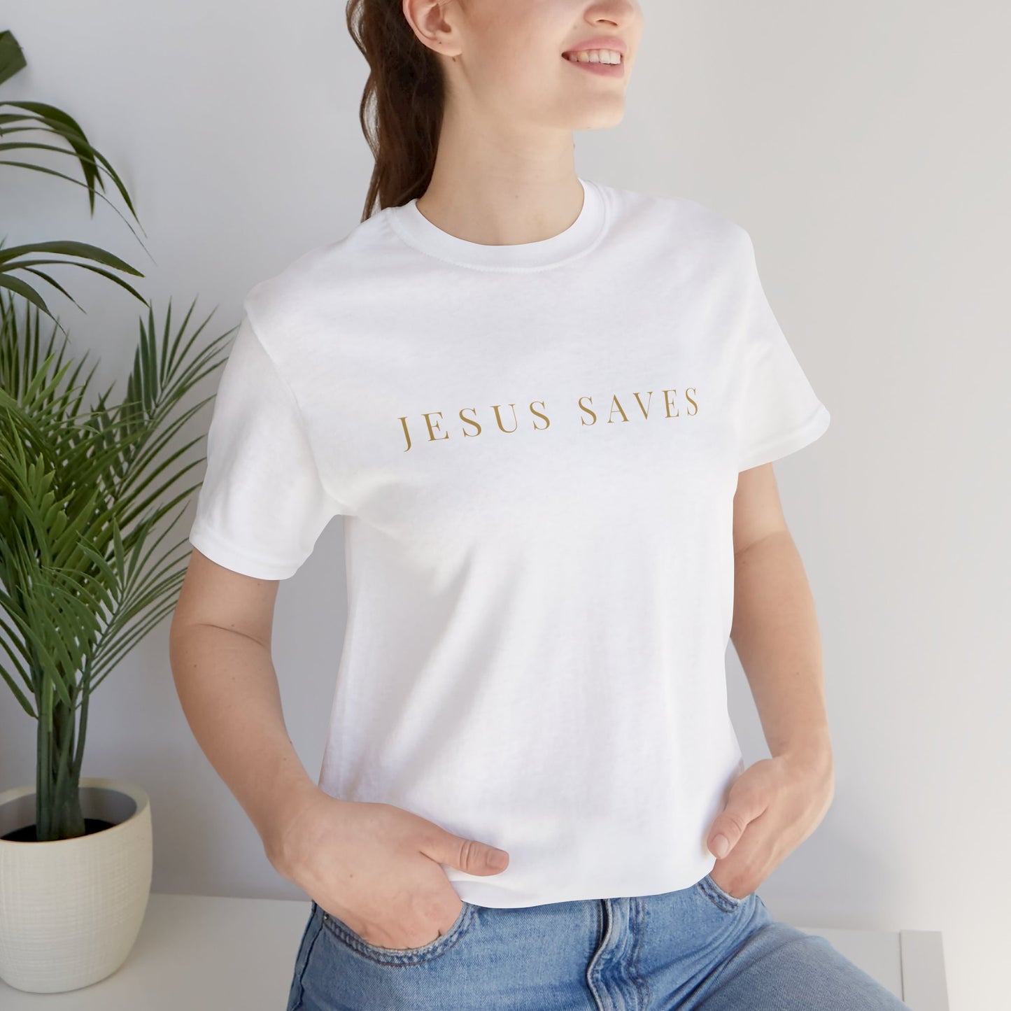 Jesus Saves Short Sleeve Tee