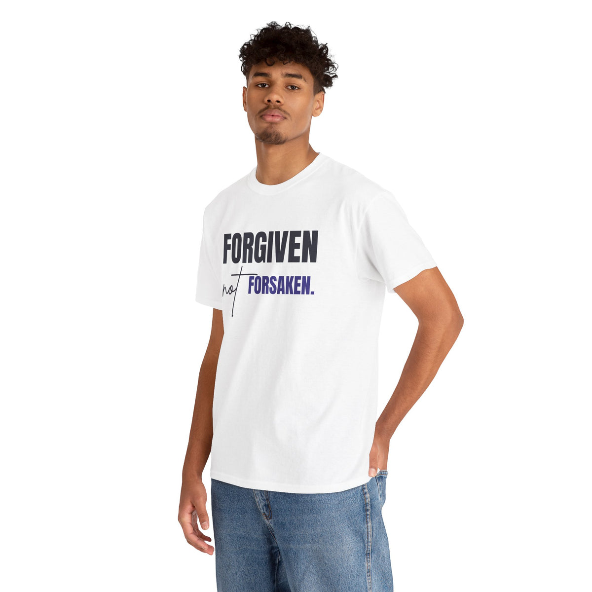 Forgiven Not Forsaken Cotton Tee