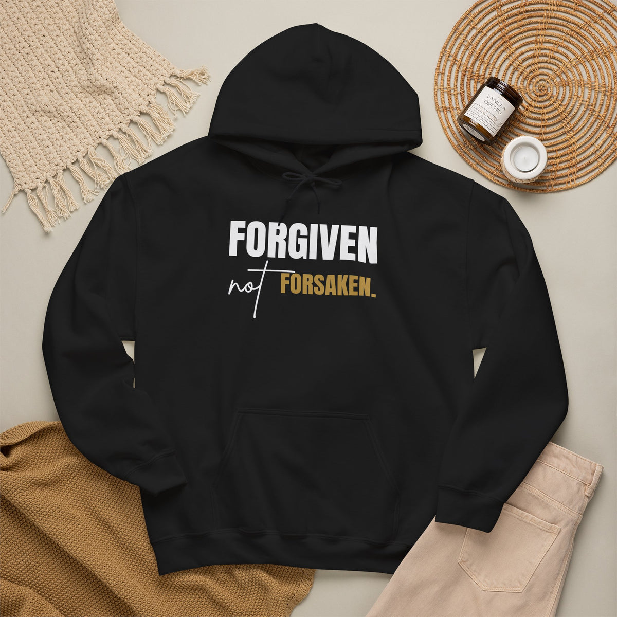 Forgiven Not Forsaken Hooded Sweatshirt
