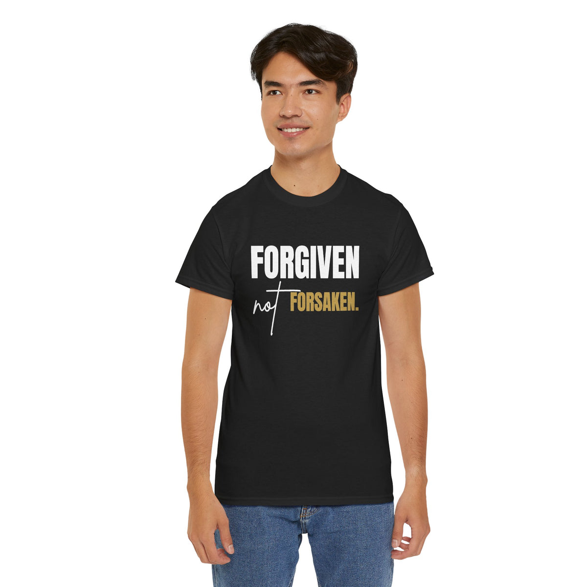 Forgiven Not Forsaken Cotton Tee
