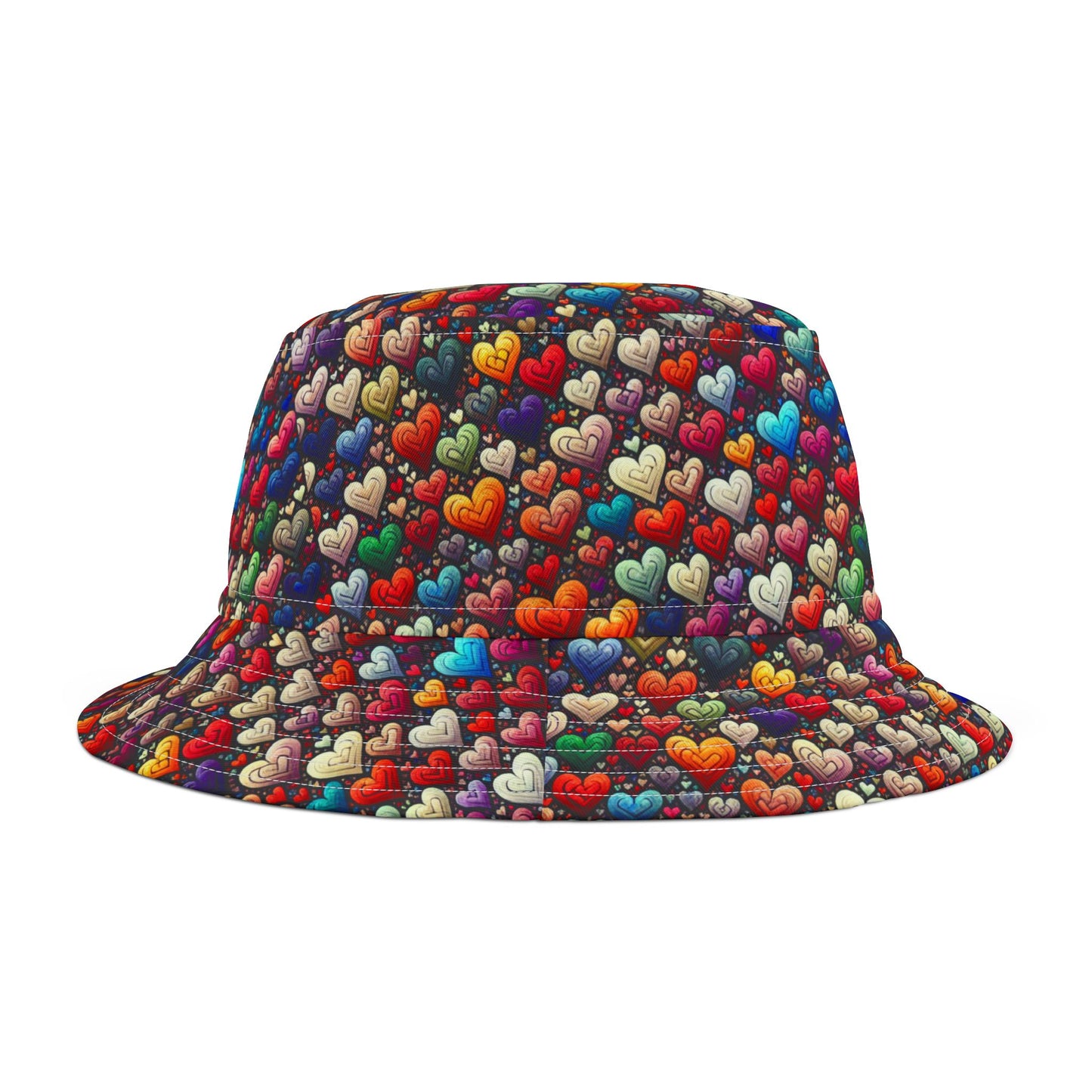 Hearts of Color Bucket Hat