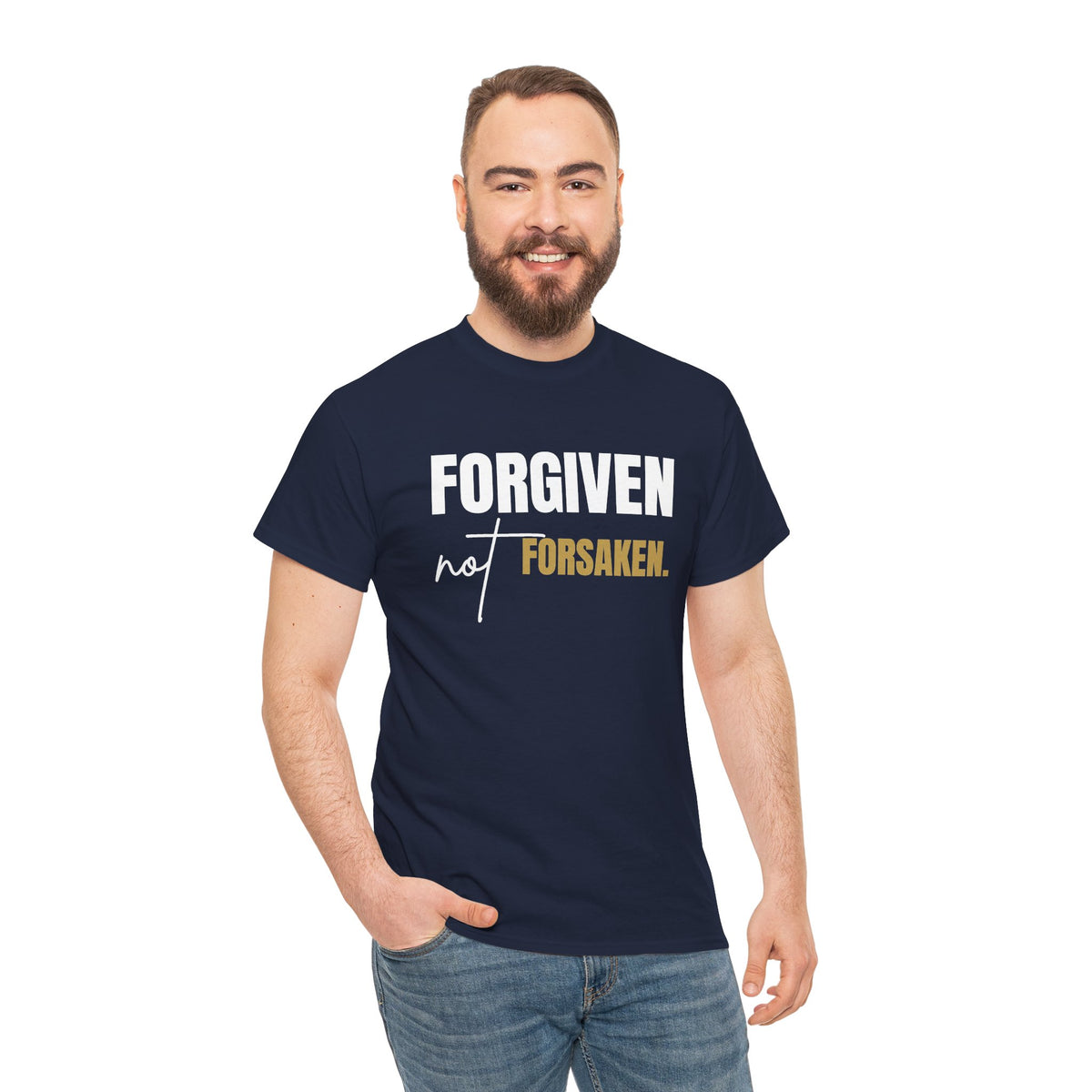 Forgiven Not Forsaken Cotton Tee